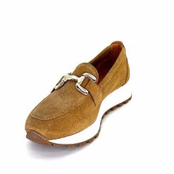 Ivoire0209b Ivoire 12875 Daim Taupe Mocassins