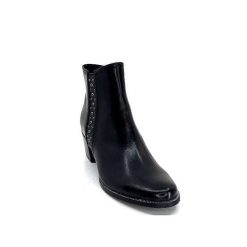 Regarde Le Ciel Regarde Le Ciel Isabel 56 Delice Cuir Noir Bottines