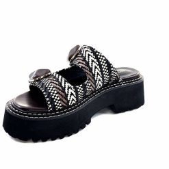 noa harmon Noa Harmon 9684 M55 Noir Beige Mules