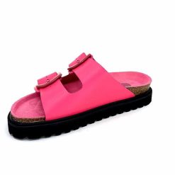 genuins factory s.l Genuins G105681 Cuir Fushia Mules