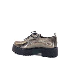 Minka Minka Dunvel Cuir Metal Taupe Lacets