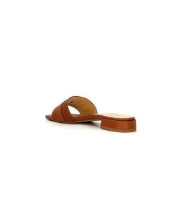 Ivoire0346a Ivoire 22682 Cuir Marron Mules