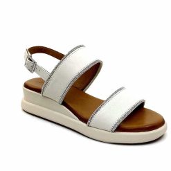 Inuovo Inuovo 95005 Cuir Creme Plateformes