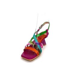 Hispanitas Hispanitas Chv 243292 Cuir Fushia Multicolore Sandales