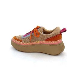 Steve Madden Steve Madden Double Take Textile Rose Orange Beige Baskets