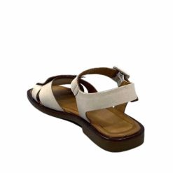 Ivoire0401a Ivoire 500.4314 Cuir Creme Sandales