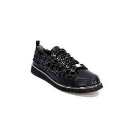 XSA Xsa 8010 Psiche Cuir & Daim Noir Baskets