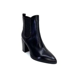 Regarde Le Ciel Regarde Le Ciel Marge 02 Cuir Noir Bottines