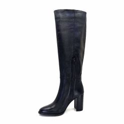 Ivoire0104a Ivoire 52108 Cuir Noir Bottes