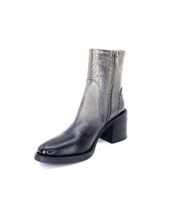 Fru.it Fru.It 7740 Cuir Metal Antracite Bottines