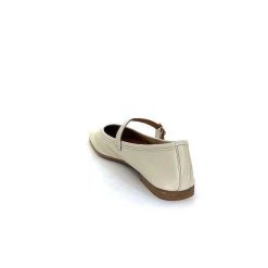 We Do Ivoire 55362 Cuir Beige Ballerines