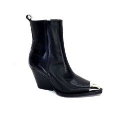 take a walk Ivoire L39620 Cuir Noir Bottines