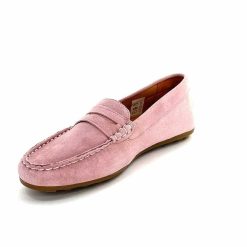 Ivoire0209b Ivoire 11163 Daim Rose Mocassins