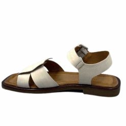 Ivoire0401a Ivoire 500.4314 Cuir Creme Sandales