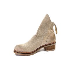 MKD Mkd Priam Daim Beige Bottines