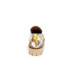 Ivoire0036a Ivoire Cv5608 Cuir Imprime Multicolore Mocassins