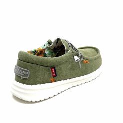 fusion Fusion Emma Textile Vert Sage Baskets