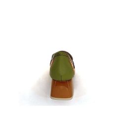 Hispanitas Hispanitas Chv 243277 Cuir Beige Orange Vert Mocassins