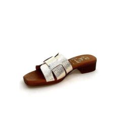 oh my sandals - innova footwear Ivoire 5343 Cuir Or Mules