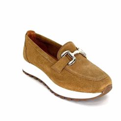 Ivoire0209b Ivoire 12875 Daim Taupe Mocassins