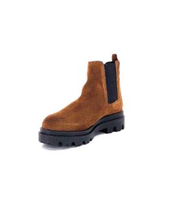 Ivoire0351a Ivoire 9615312 Daim Marron Bottines