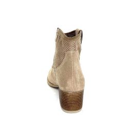 Ivoire0104a Ivoire A53079 Daim Beige Fossile Bottines Ete