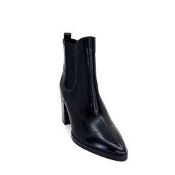 Regarde Le Ciel Regarde Le Ciel Marge 02 Cuir Noir Bottines