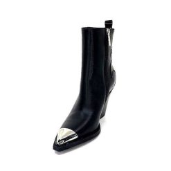 take a walk Ivoire L39620 Cuir Noir Bottines