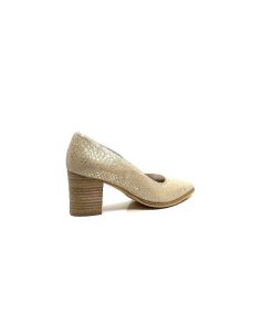 Myma Myma 6627/01 Cuir Beige & Or Escarpins