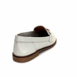 Ivoire0209b Ivoire 12779 Cuir Beige Creme Mocassins