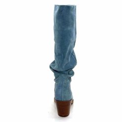 Alpe Alpe 50171126 Daim Bleu Ciel Bottes