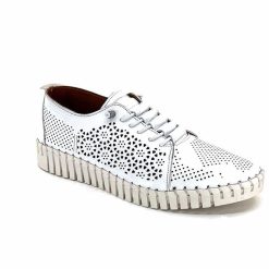 384-ivoire Ivoire Hy2020 Cuir Blanc Baskets