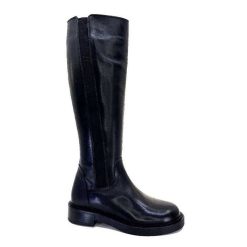 398-ivoire Ivoire 5276 Alexis Cuir Noir Bottes