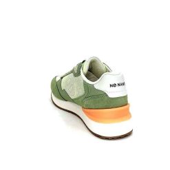 No Name No Name Tova Runner W Daim Vert Textile Vert Blanc Orange Baskets