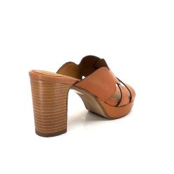 Ivoire0399a Ivoire 6080 Cuir Cuoio Mules