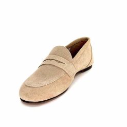 Ivoire0209b Ivoire 10648 Daim Beige Mocassins