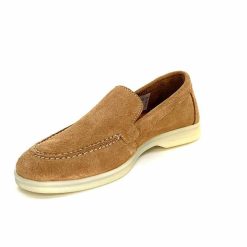 Ivoire0209b Ivoire 12851 Daim Beige Mocassins