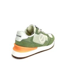 No Name No Name Tova Runner W Daim Vert Textile Vert Blanc Orange Baskets