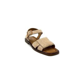 Ivoire0401a Ivoire 500.4314 Daim Beige Camel Sandales