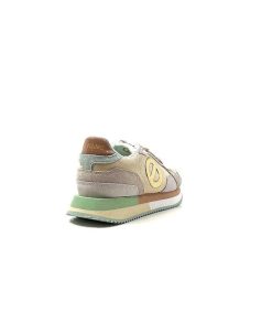 No Name No Name Mia Jogger Daim Textile Beige Pastel Vert Baskets