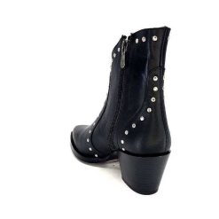 Dansi Dansi 6141 Cuir Noir Bottines