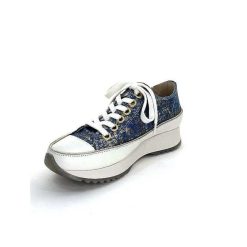 Muratti Rosemetal H0842 Frasseto Textile Bleu Blanc Baskets