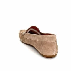 Ivoire0209b Ivoire 11163 Daim Taupe Mocassins