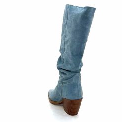 Alpe Alpe 50171126 Daim Bleu Ciel Bottes