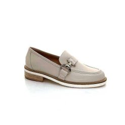 Ivoire0347b Ivoire K557 Cuir Creme Mocassins