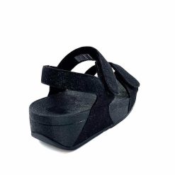 Fitflop Fitflop Ga2/90 Textile Glitter Noir Sandales