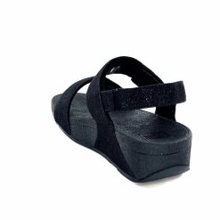 Fitflop Fitflop Ga2/90 Textile Glitter Noir Sandales