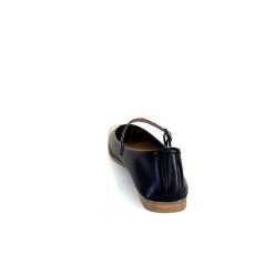 We Do Ivoire 55362 Cuir Noir Ballerines