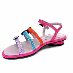 noa harmon Noa Harmon 9647 M18 Strass Rose Orange Bleu Violet Sandales