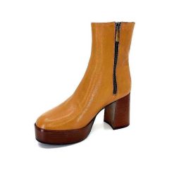 l'arianna L'Arianna Tr1556 Cuir Camel Bottines